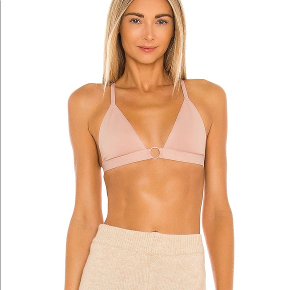 Free People Oh Scuba Bralette in midnight Cowboy - Picture 3 of 4